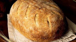 Домашний ХЛЕБ *Деревенский* на пшеничной закваскеHomemade BREAD *Rustic * with wheat sourdough