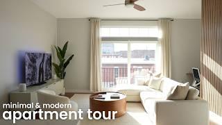 Minimal & Modern Apartment Tour  2024