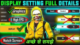 Free Fire Display SETTING Full Details 2022  Solve Lag & Ghost Touch Problem  Part - 4  Harsh78