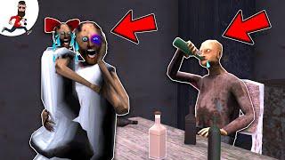 Alcoholic Grandpa vs Granny and baby Granny part 2 ► funny horror animation granny