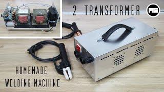 DIY Welding Machine  Only 2 Microwave Transformer  Good Job