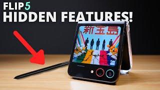 Z FLIP 5 HIDDEN FEATURES You NEED these NOW