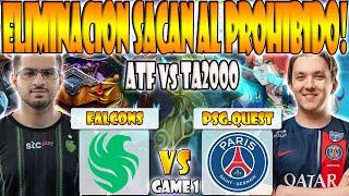 FALCONS VS PSG.QUEST BO3GAME 1ELIMINACION-ATF SKITER MALR1NE VS TA2000-RIYADH MASTERS 2024- DOTA