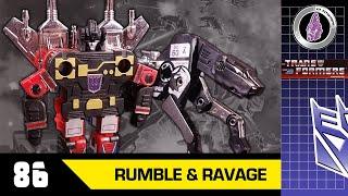 Transformers Generation One RUMBLE & RAVAGE 19842019  Kit Katastrophe Reviews 86