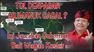 TOL DENPASAR GILIMANUK BERHENTI BALI GAGAL PUNYA JALAN TOL?