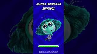 Adivina Los Personajes Animados⏱️ #quiz #juegosdequiz #intensamente2 #personajesanimados