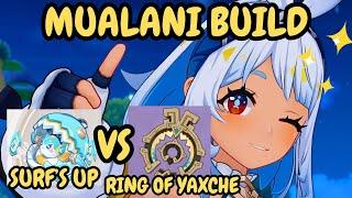 Best F2P Mualani Build  Ring of Yaxche vs Surfs Up Damage Test  Genshin Impact 5.0