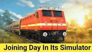 Joining Day In Indian Train Simulator  Indian Train Simulator New Update 2024 unlimited Money