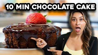 Make This Chocolate Cake without Sugar or Carbs  5 Ingredients  Airfryer recipe