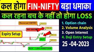 Finifty expiry के दिन ऐसे Trading करो तभी प्रॉफिट होगा।  finnifty expiry day strategy  Predcition