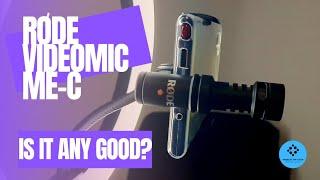 Røde VideoMic - Me C. Honest review and experience with the USB C Mic made 4 Vloggers and Creators.