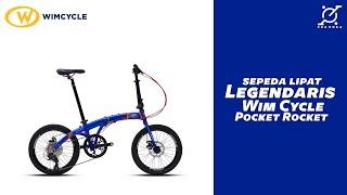 Sepeda Lipat Legendaris - Wim Cycle - Pocket Rocket