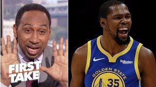 Youve got to be crazy to think anyone can surpass Kevin Durant - Stephen A.  First Take