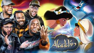 Aladdin  Group Reaction  Movie Review