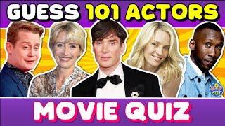 Guess the 101 ACTORS QUIZ   Movie QuizTriviaChallenge