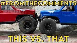 Crawler Canyon Presents #fromthecomments This vs. That Vol.1