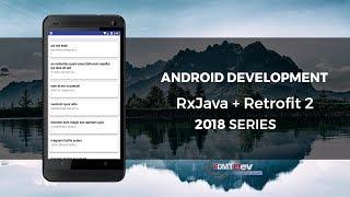 Android Development Tutorial   - Retrofit2 and RxJava