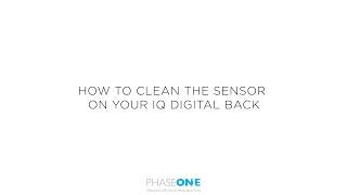 Support  How to clean the sensor on your Phase One Digital Back  Phase One