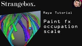 Maya 2015 Did You Know About Paint fx Occupation Scale effect.