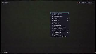 Dahua XVR WizSense - basic menu configurations.