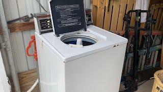 General Electric Filter Flo top load washer WWA8350VCLWH