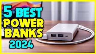 Top 5 - best portable power bank 2024 - best power banks to keep in your bag in 2024