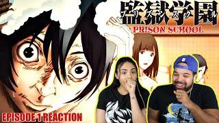 WE CANT STOP LAUGHING Prison School Episode 1 REACTION