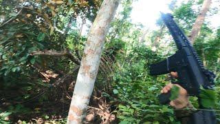 Actual footage Campagao Bilar Jungle war GoPro Jungle war Ang di ma patay nakalaban Airsoft only