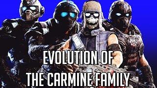 Evolution of The Carmine Family  Gears of War 1-4 2006-2016  HD