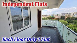 Independent Flats Brand New 3 Bhk Flats For Sale  East Facing  Each Floor Only 1 Flat  Hyd