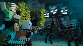 Save the Overworld - Alex and Steve life Minecraft animation