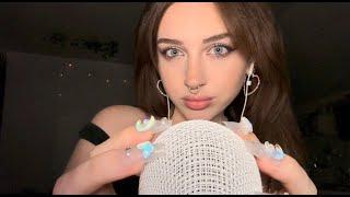 ASMR  Mic Scratching with NO COVER Close up whispers