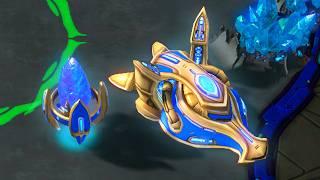 herOs GENIUS New Protoss vs Zerg