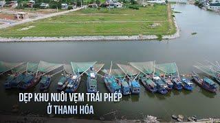 Thanh Hóa Dẹp khu nuôi vẹm trái phép trả lại nơi neo đậu tàu thuyền