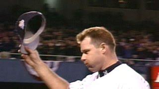 1999WS Gm4 Clemens leads Yankees to Series clinch