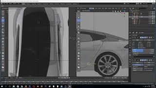 modeling the tesla model s in blender 2 8