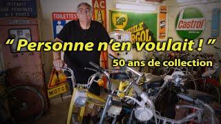 Il collectionne depuis 50 ans - Visite du Musée Station 70 #voiture #solex #jouet #mobylette #moto