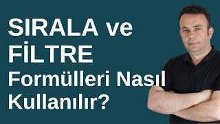 #Excel Filtre Formülü ve Sırala Formülü Kullanımı- 906.video  Ömer BAĞCI