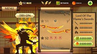 Shadow Fight 2 Lord Of The Flames Swords  The Most Powerful Super Sabers