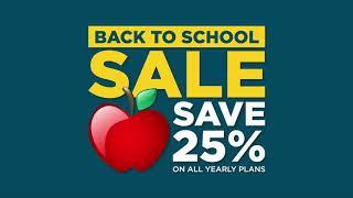 Back to School Sale Save 25% Annual off Membership  Church Media  Sharefaith.com