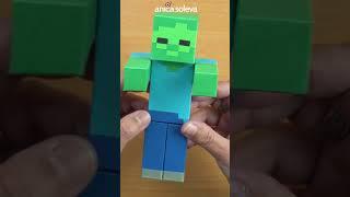 10 DIY Minecraft Paper Craft Ideas #shorts