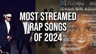 Top 50 Most Streamed Rap Songs of 2024 so far