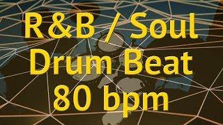 R&B Drum Beat 80bpm - Backing Track - JB Songwriter Drum Tracks #10