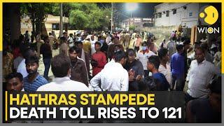 Hathras tragedy A least 121 killed in stampede ‘Bhole Baba’ still at large  World News  WION