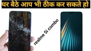 Realme 5 and Realme 5i Broken Screen Replacement 