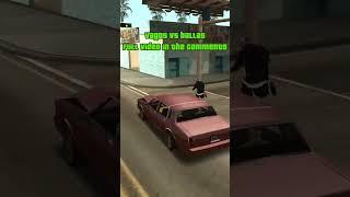 Vagos vs Ballas in GTA San Andreas #shorts #gtasanandreas