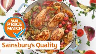 Sainsbury’s Quality – Aldi Prices  Sainsburys