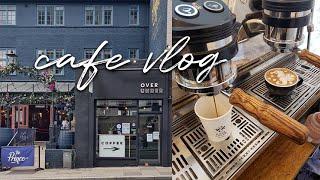 Working alone as a barista in london  伦敦咖啡师的一天  cafe vlog