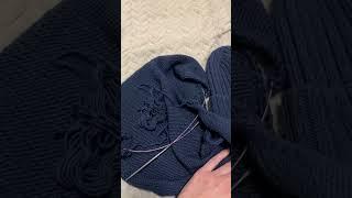 Комплект шапка и косынка из мериноса #шапкаспицами #шапкаизмериноса #шапканавесну #knitting