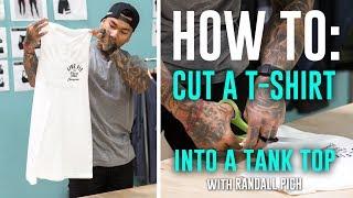 How To Cut a T-Shirt into a Tank Top